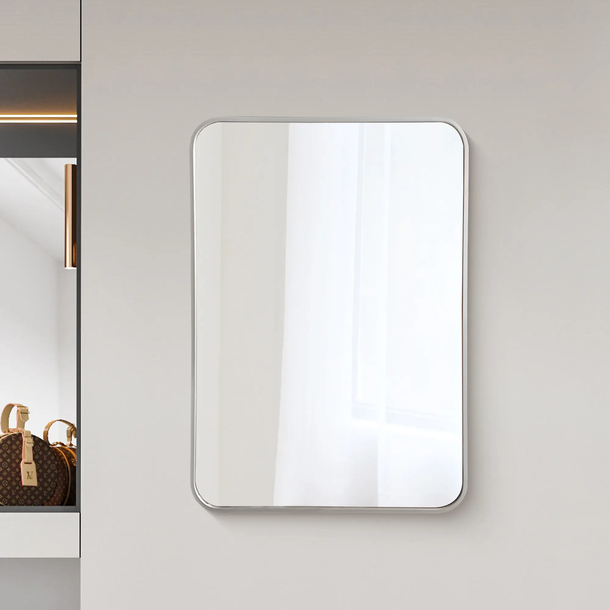 Aluminum Framed Mirror thumbnail 3